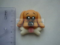 Cão em biscuit