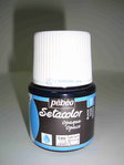 Tinta de tecido Pebeo Setacolor opaco Nº19 Preto