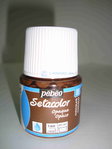 Tinta de tecido Pebeo Setacolor opaco Nº88 Chocolate