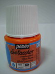 Tinta de tecido Pebeo Setacolor Camurça Nº302 Orange Zest