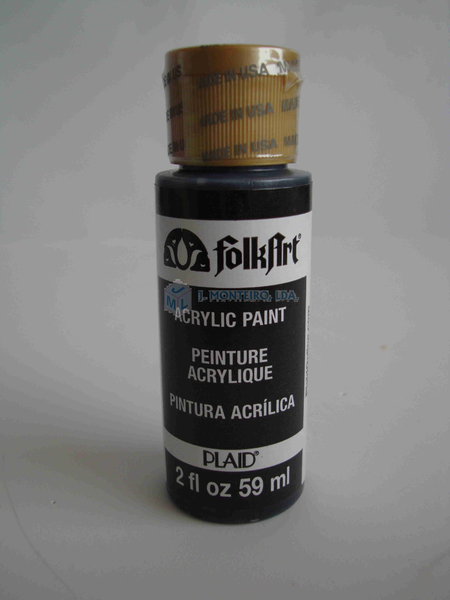 Tinta Acrilica Folkart nº479 Preto