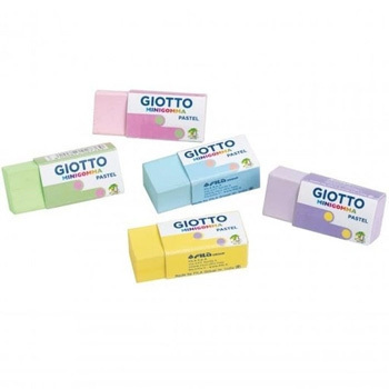 Borracha Giotto Happy Gomma Cores Pastel (5 Unids)