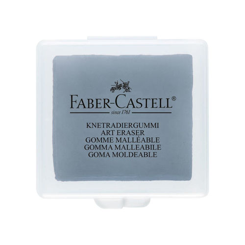 Borracha Miolo de Pão Faber-Castell com Caixa Plástica