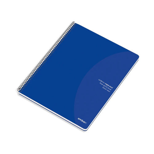 Caderno Espiral A4 Capa Azul