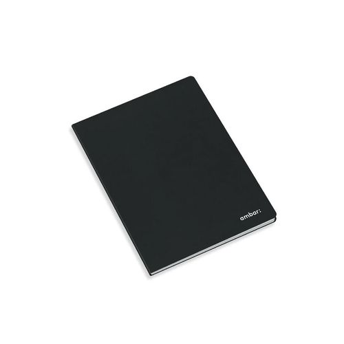 Caderno Agrafado A5 Capa Preta