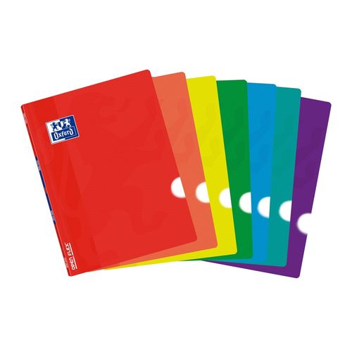 Caderno Agrafado A4 Capa Plástica Oxford Openflex