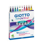 Marcadores Giotto Aguarelável Soft Brush c/10 Cores