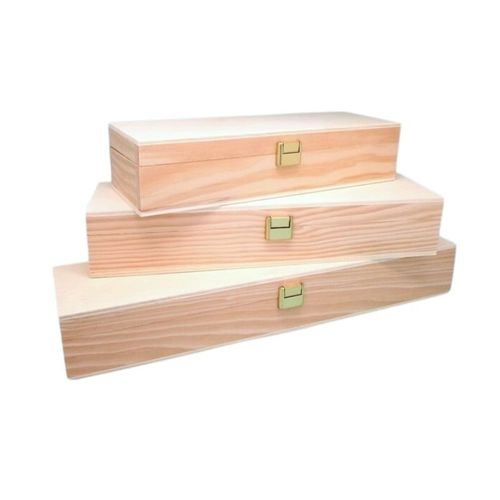 Caixa de Madeira para vela batismo