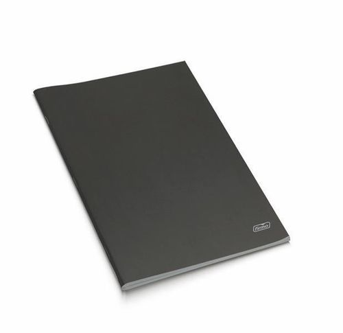 Caderno Agrafado Firmo A5 Capa Preta