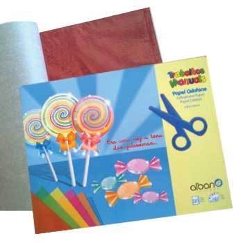 Bloco Papel Celofane