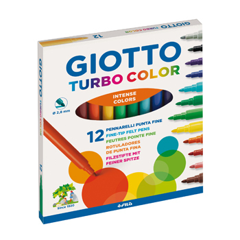 Marcadores de Feltro Giotto Turbocolor