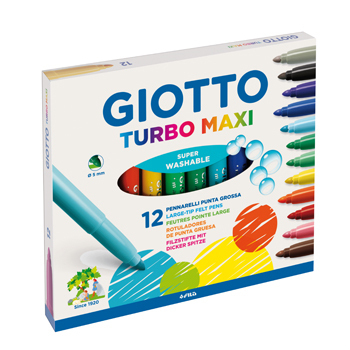 Marcadores Giotto Turbo Maxi