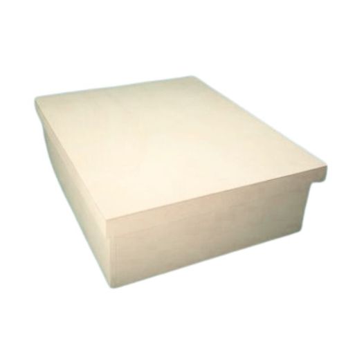 Caixa Batizado tampa lisa c/3 divisórias