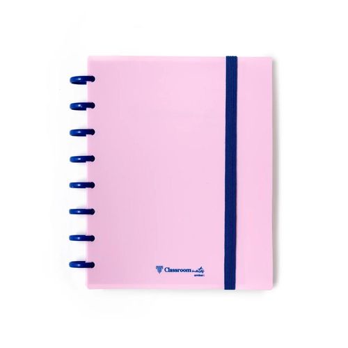 Caderno Inteligente A5 PP Ambar EcoSmart Rosa 100Fls