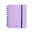 Caderno Inteligente A4 PP Ambar EcoSmart Alfazema