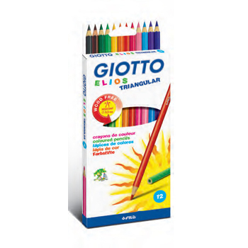 Lápis de Cor Giotto Elios Triangular